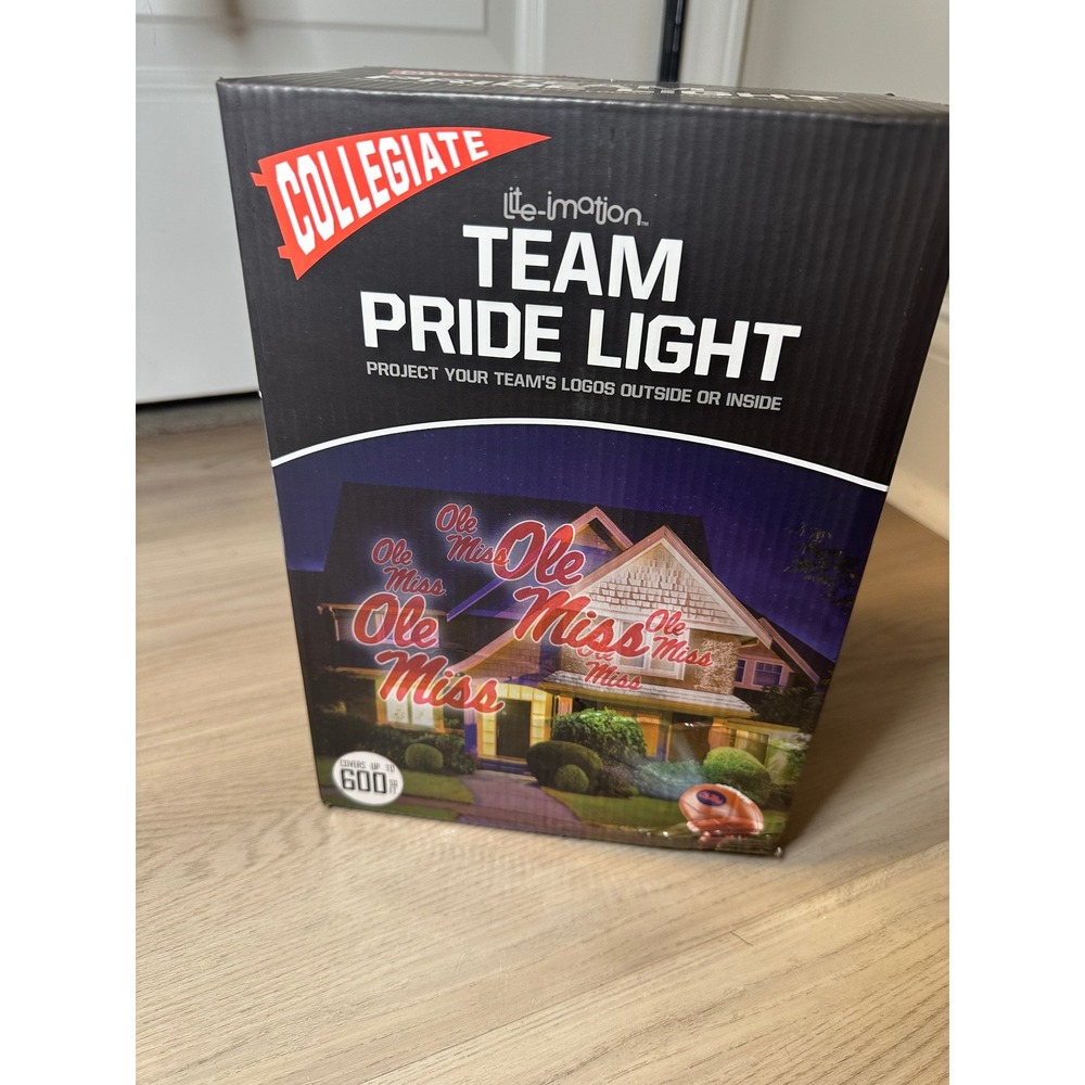 Ole Miss Rebels Lite-Imation Collegiate Team Pride‎ LED Projector Light Outdoor